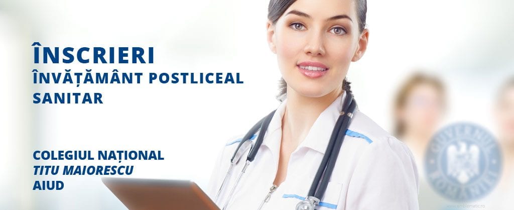 inscrieri postliceala sanitara titu maiorescu aiud
